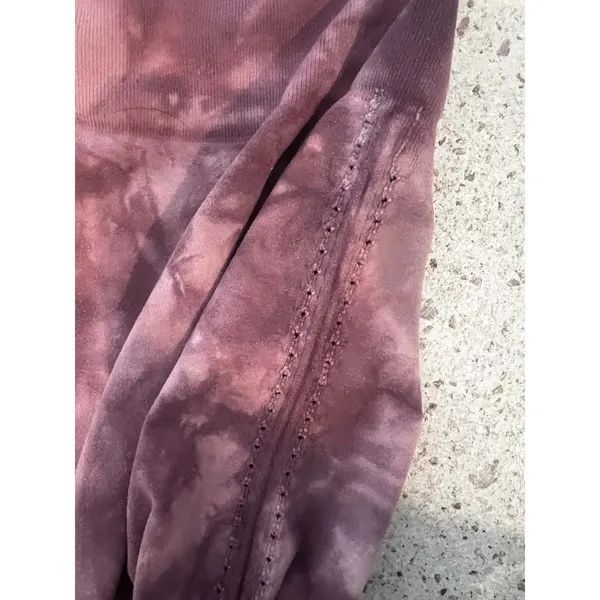 FP Movement Tie Dye Leggings Athleisure Workout Pants High Rise Activewear Women - Image 3