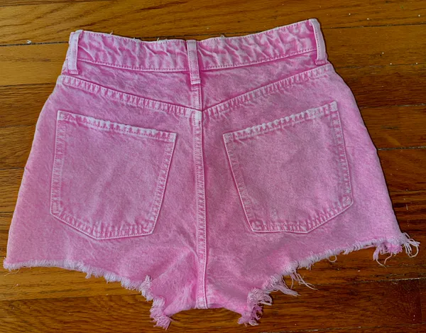 Jean Shorts Pink - Image 5
