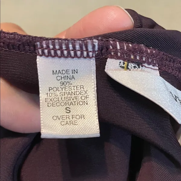 Victoria's Secret burgundy Maxi Dress with Embellished Bodice - Image 6