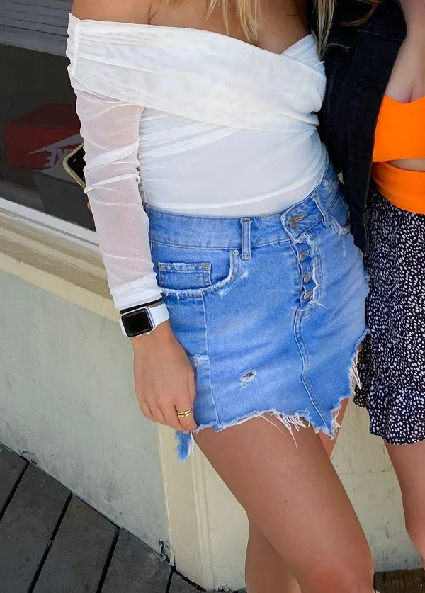 Denim Skirt - Image 6