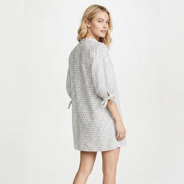 DOEN floral pullover dress size small - Image 2