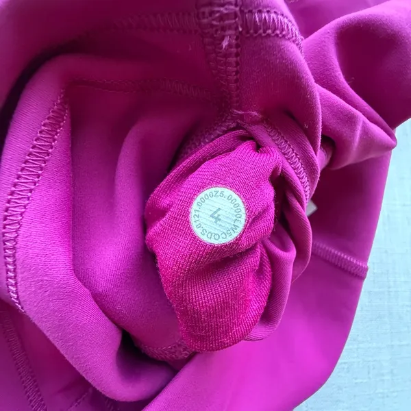 Lululemon Wunder Train Leggings in Ripened Raspberry | Size 4 - Image 9