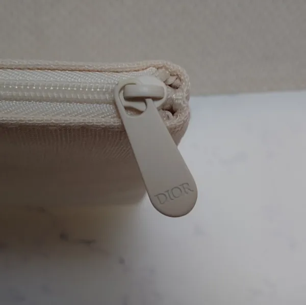 Christian Dior Cream Spring Flower Clutch Bag Pouch Limited Edition New In Box - Image 9