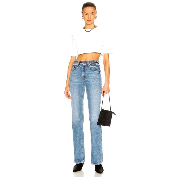 GRLFRND Melanie High Rise Boot Cut in Beverly Blvd 23 New Womens Denim pants - Image 15