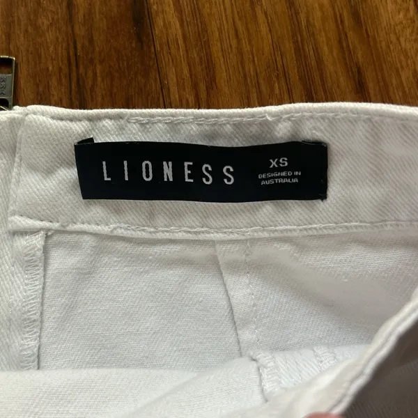 Princess Polly Lioness Skirt Mini White - Image 3