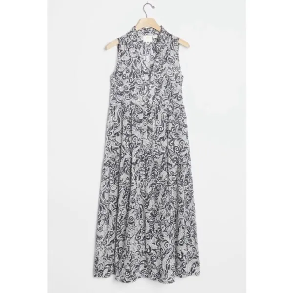Anthropologie NWT Maeve Marya Tiered Maxi Dress Size XS - Image 8