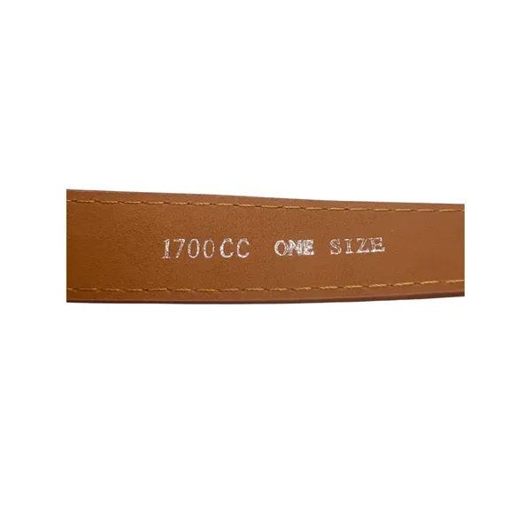 Leopard Calf Hair Belt Rhinestone Stirrup Buckle Horseshoe‎ Animal Print OS - Image 8