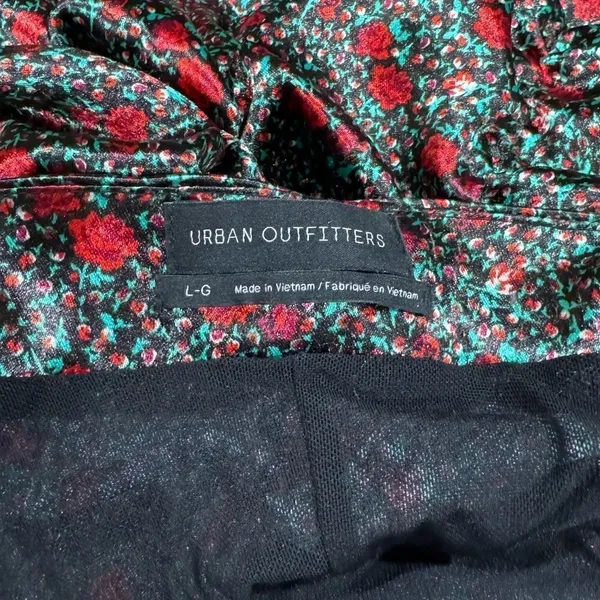 Urban Outfitters Rose Cinched Mini Dress Women’s Large - Image 2