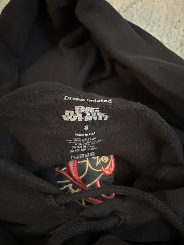 Drake & J Cole Sweatshirt Black - Image 3