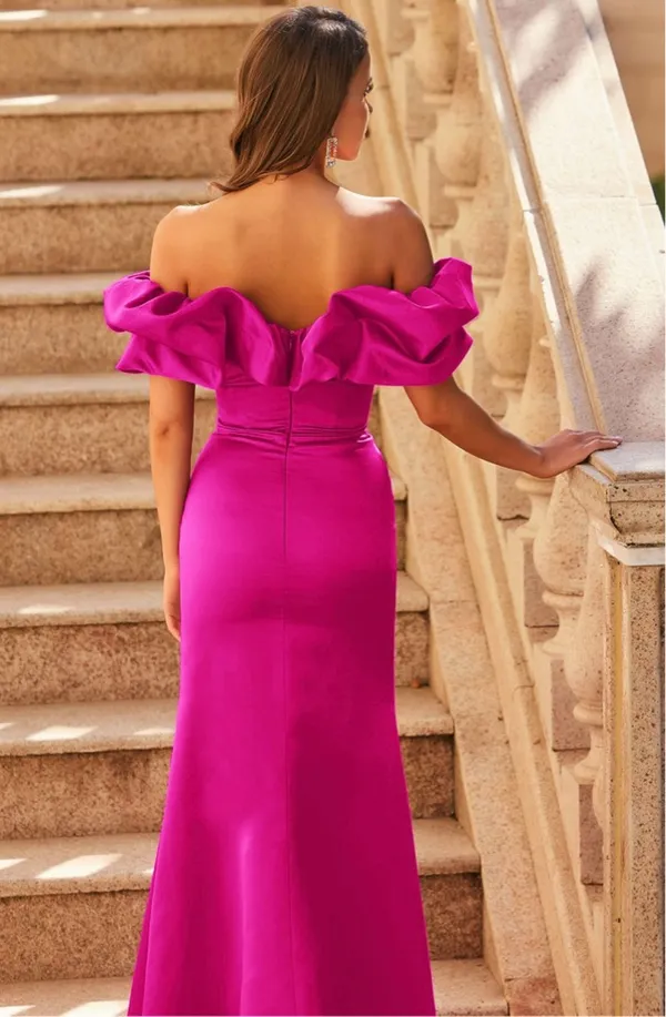 Stacees Prom Dress Pink Size M - Image 2