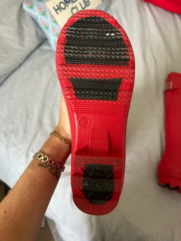 Red Rain Boots - Image 3