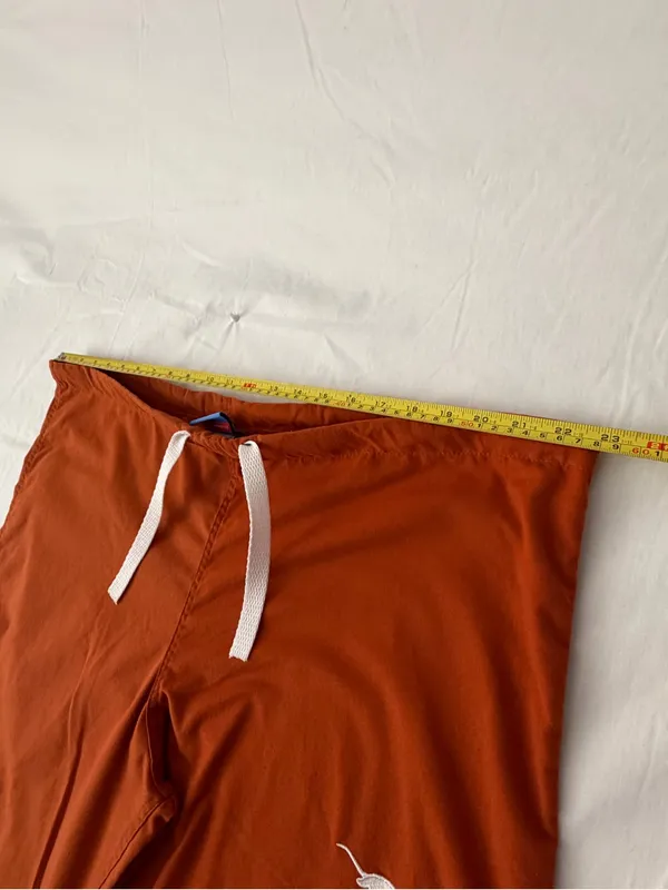GelScrubs Texas Longhorns women’s Size XL Burnt Orange Scrub Pants(A669) - Image 4