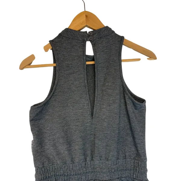 Gymshark Solace Jumpsuit‎ Gray Sporty Chic Athleisure Gym Girl Women's Medium - Image 6