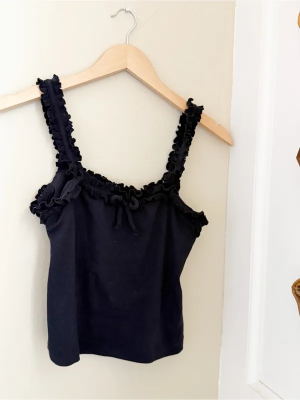 Anthropologie The Dorrie Ruffled Cami by Maeve - Image 4