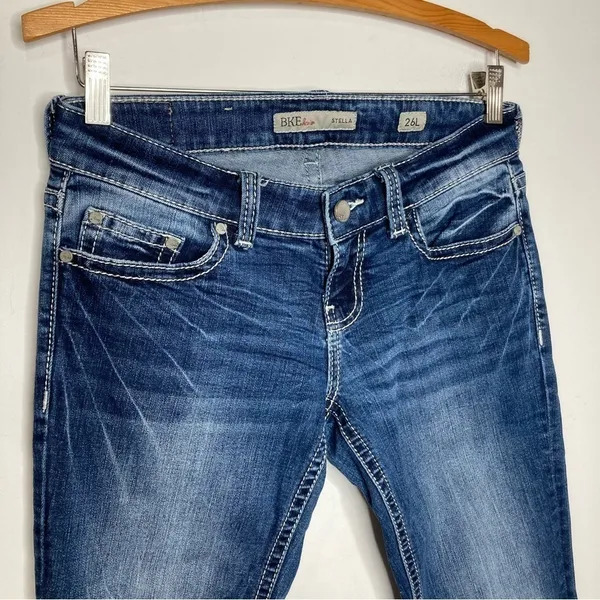 BKE‎ denim Stella boot Cut Jeans size 26L - Image 2