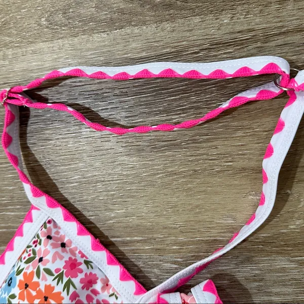 Floral Pink Bikini Set Size XXS - Image 2