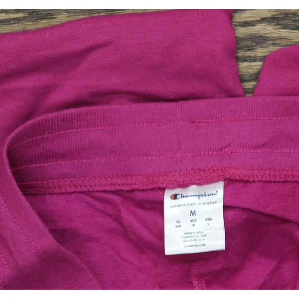 NWT Champion Womens Lounge Sleep Jogger Leggings Pants CSLPNT Berry Purple M - Image 5