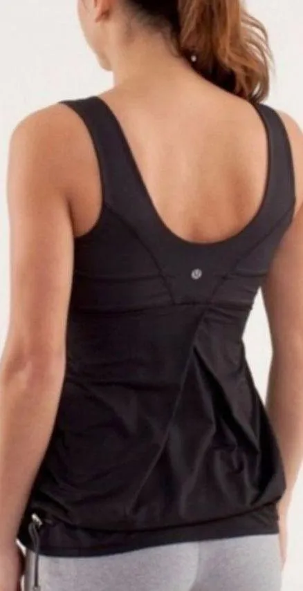 Lululemon Run Tame Tank with Drawstring size 4 - Image 2