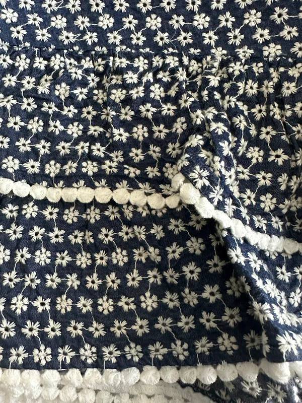 En Saison Sivan Mini ruffle skirt summer daisy print - Image 6
