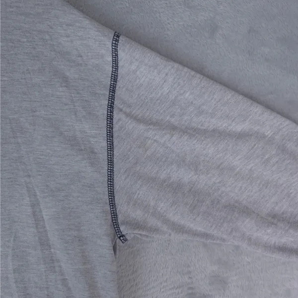 Coca‎ Cola Company Ware Shirt Womens XL Gray Crop Top Long Sleeve - Image 3