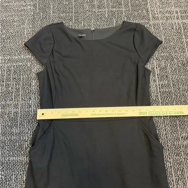 Talbots Classic Black Mini Dress - Image 2