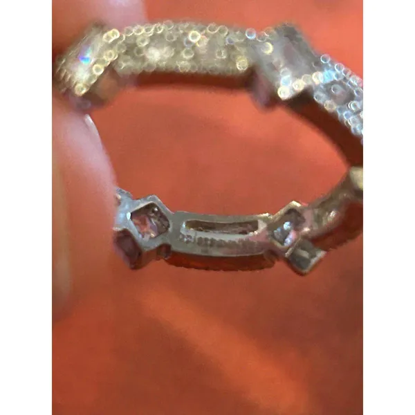Ring 925 sterling silver size 6 band - Image 4