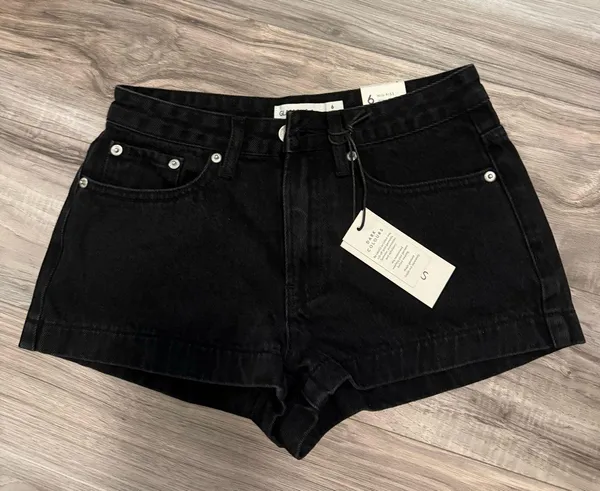 Glassons mid rise demin mini short - Image 2