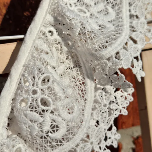 Zara Eyelet White Top X Snall - Image 5