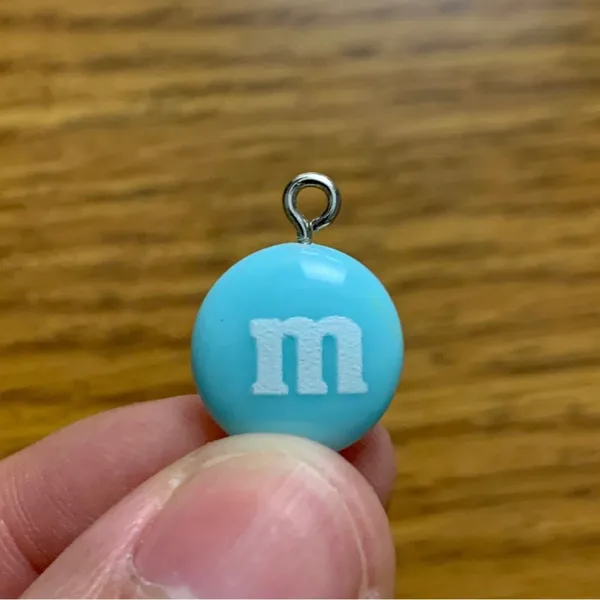 M&M’s Blue Charm Pendant - Image 3