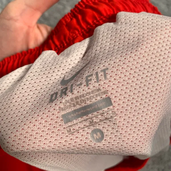 Nike dri-fit Red and White Sports Shorts running - Image 9