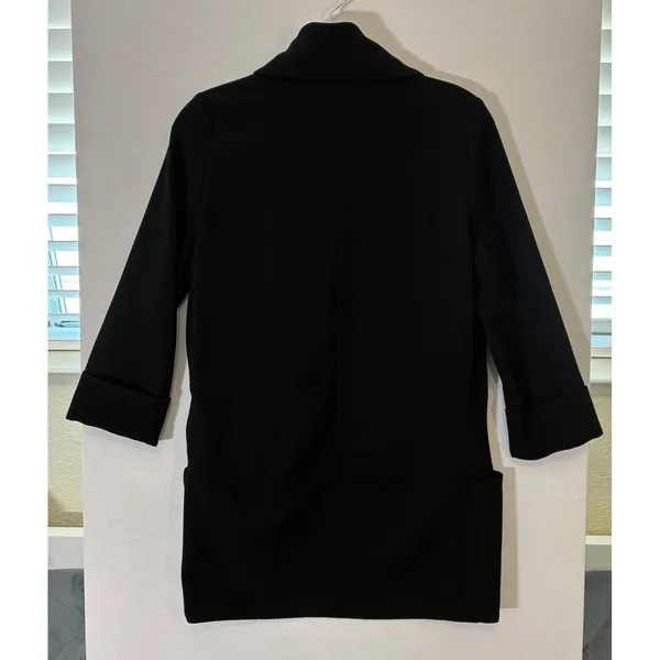 Wilfred Aritzia Chevalier Black Tuxedo Blazer Shawl Collar Womens 2 - Image 7