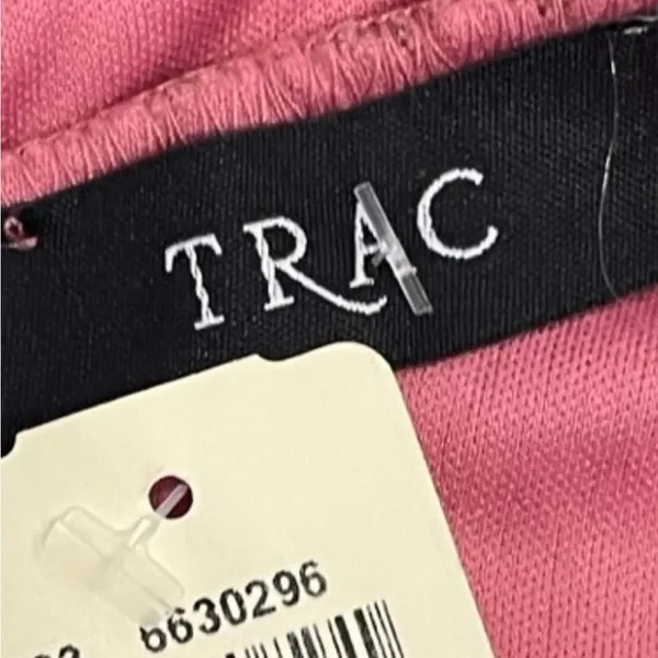 TRAC Pink Lace Halter Mini Dress Size M NWT - Image 11