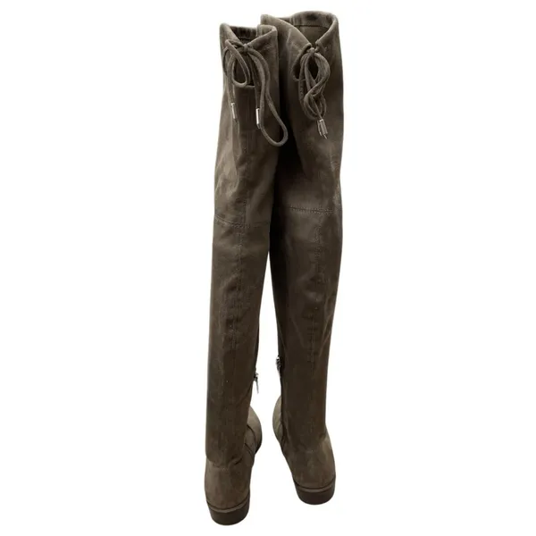 Marc Fisher Women's Over the Knee Brown Suede Boots Size 6.5M SKU 1095 - Image 3