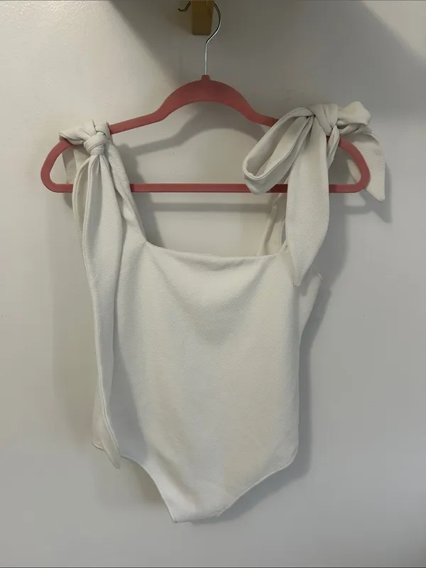 Show Me Your Mumu Gidget Bodysuit White - Image 4
