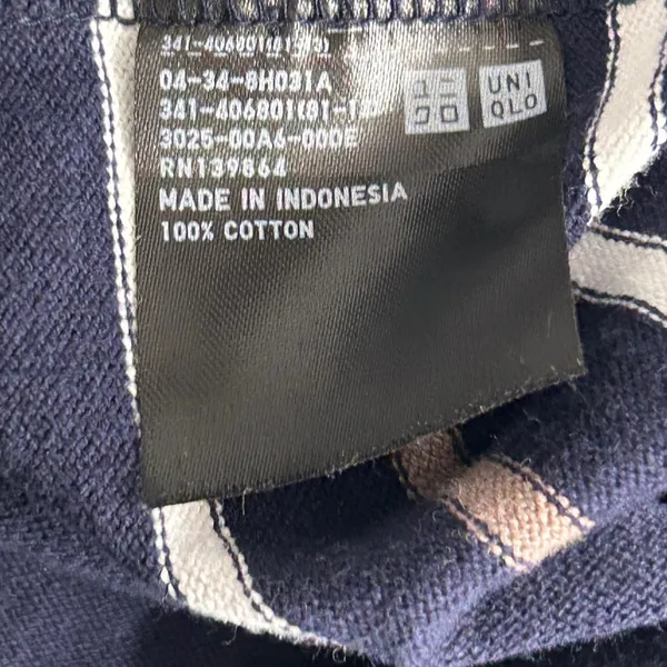 Uniqlo‎ Heavyweight Shirt XL Navy - Image 6