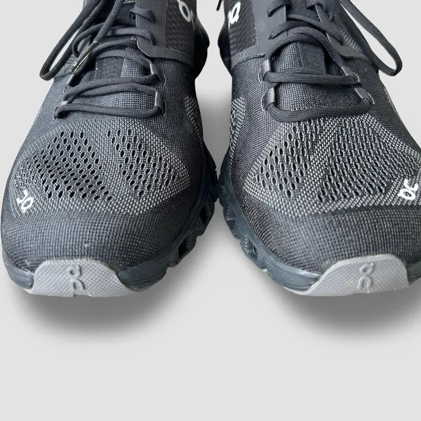 On Cloud X Women’s 11 Black Asphalt Training Running Shoes Sneakers Athletic - Image 6