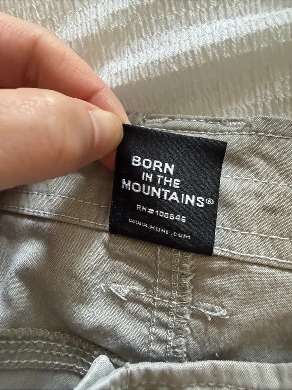 Kuhl Women's Splash 11" Cargo Hiking Shorts Gray Multi Pocket Utility Size 10 - Image 9
