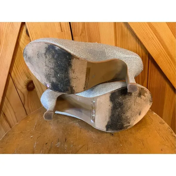 Flourish Silver Heels Size 8 Silver - Image 7