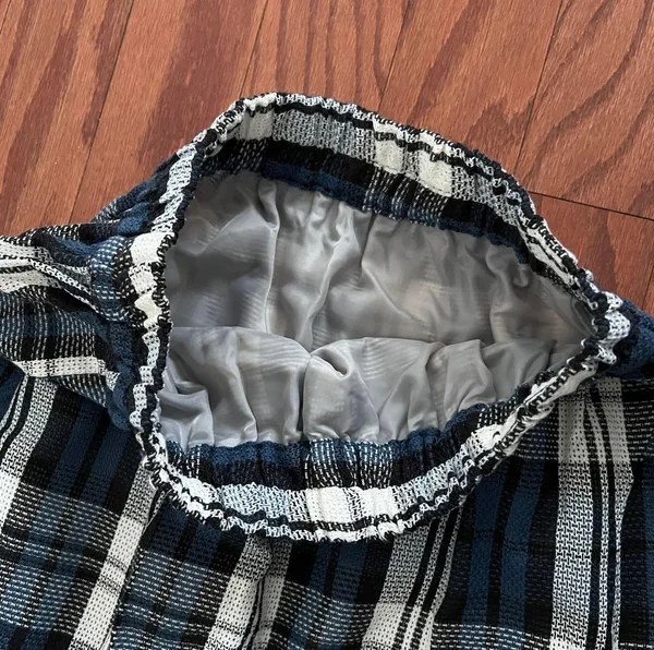Plaid Skirt Size M - Image 4
