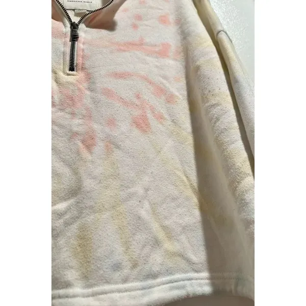 American Eagle Tie-Dye Cropped Sweatshirt - Image 5
