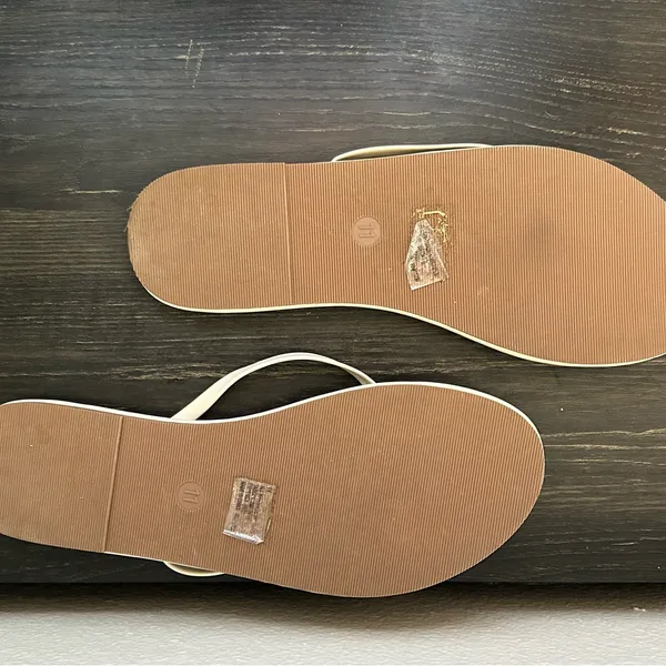 Sandals Shade & Shore White Minimalist Slide Sandals 11 - Image 3