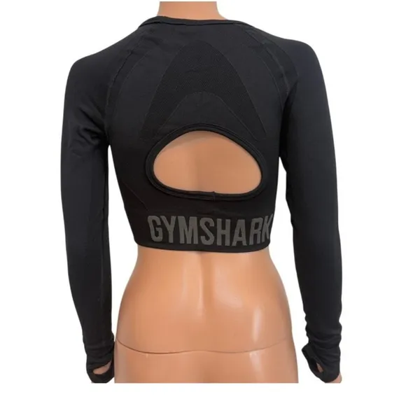 Gymshark XS flex sports cutout active athletic crop top TLS2 3478 - Image 2