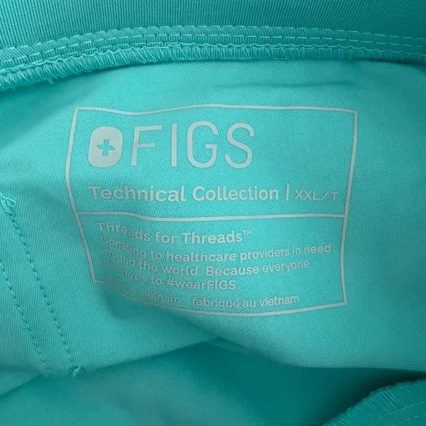 Figs Zamora Jogger Scrub Pant‎ Blue Size XXL/T Women's - Image 9