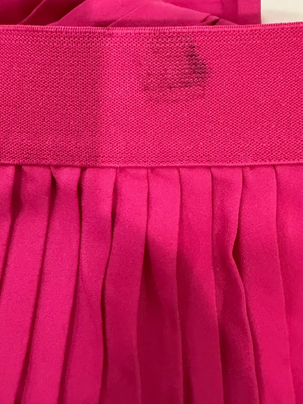 Vibrant A New Day Fuchsia Pleated Accordion Midi Skirt - Size XL - Image 5