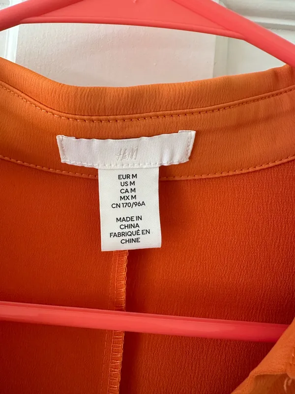 H&M Orange Dress - Image 3