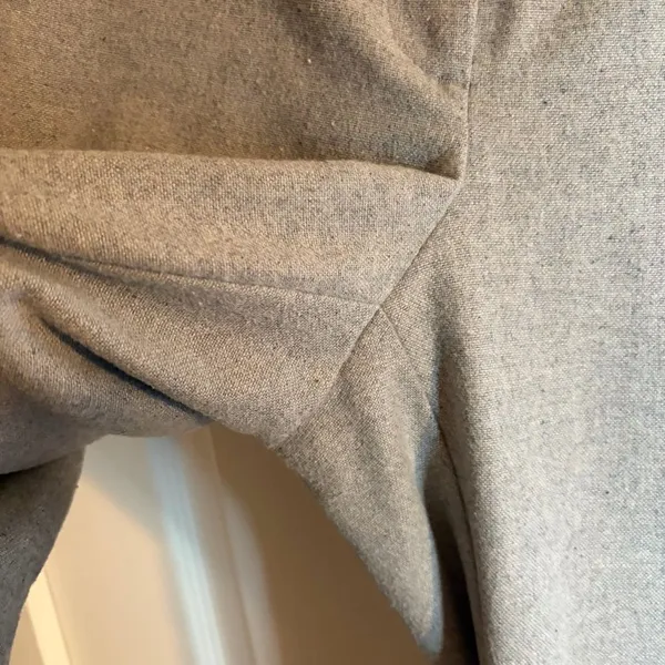 Ann Taylor Factory Lined Wool Blend Gray Trousers Full Length 4 Curvy - Image 7