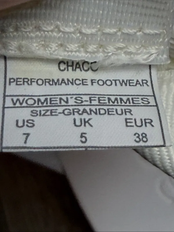 Chacos Chillos Performance Slide Sandals in Classic White Size 7 - Image 11