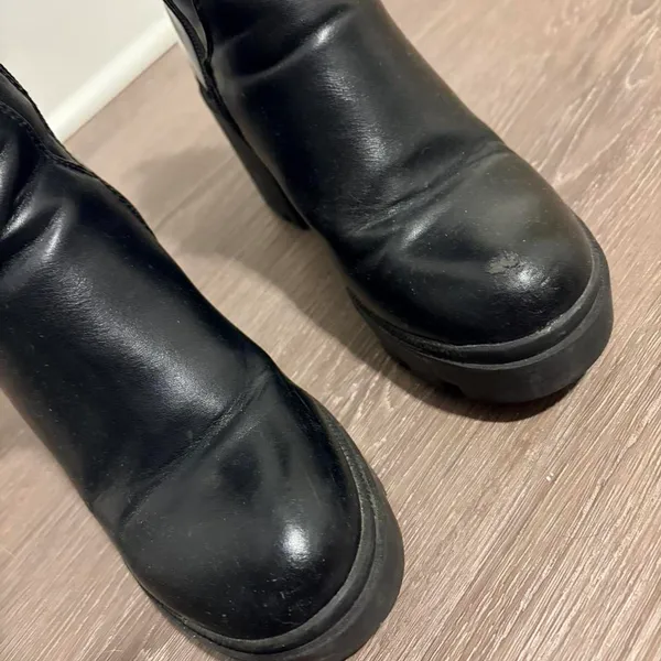 Nasty Gal Chunky Heeled Boots - Image 4