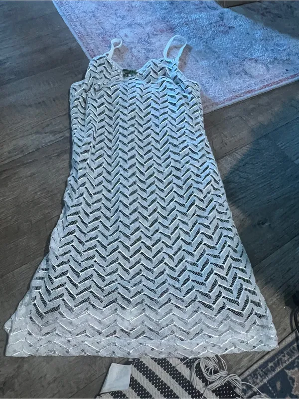 Edikted green and lace trim mini dress - Image 12