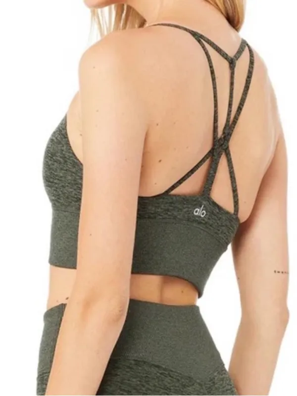 Alo Yoga Alosoft Lavish Sports Bra Size small - Image 2
